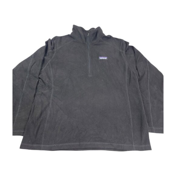 Patagonia Men's Black 1/4 Zip Long Sleeve Fleece Better Sweater Size XL - Picture 1 of 10